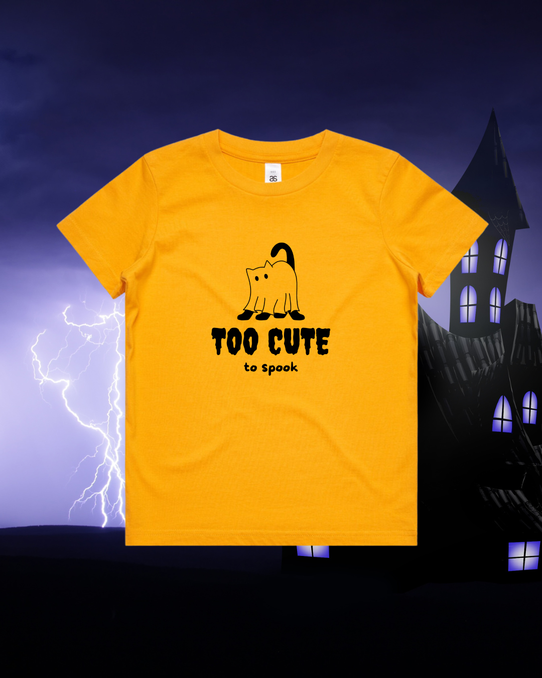 Too Cute to spook - Ghost Kitty